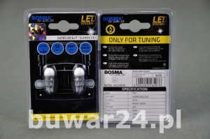 ŻARÓWKA/4076/24V LED 2XSMD 5630 T10 WHITE MAT 2szt