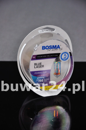 ŻARÓWKA/3684/ BLUE LASER 12V 60/55W P43T H4