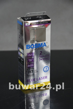 ŻARÓWKA/3707/ BLUE LASER 12V 55W H7