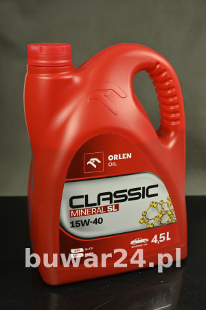 ORLEN OIL CLASSIC MINERAL SL 15W40 4,5L