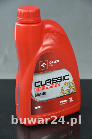 ORLEN OIL CLASSIC DIESEL SYNTHETIC 5W40 1L