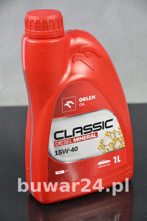 ORLEN OIL CLASSIC DIESEL MINERALNY 15W40 1L
