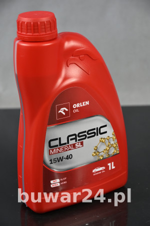 ORLEN OIL CLASSIC MINERAL 15W40 1L