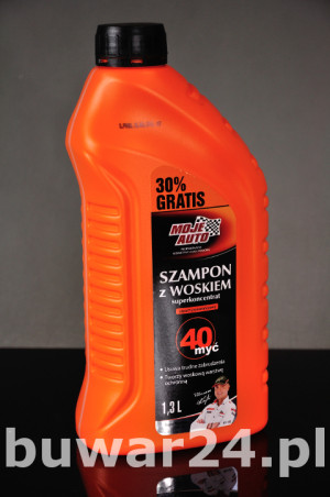 MOJE AUTO SZAMPON Z WOSKIEM 1000 ML