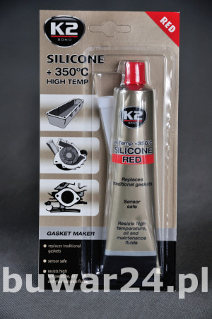 K2 RED SILIKON 350C USZCZELKA 85G