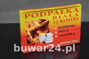 PODPAŁKA DO GRILA 32 KOSTKI BIAŁA
