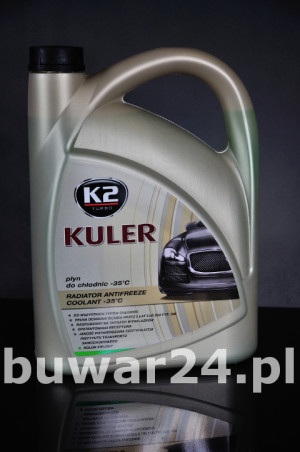 K2 KULER -35°C 5L płyn do chłodnic-zielony