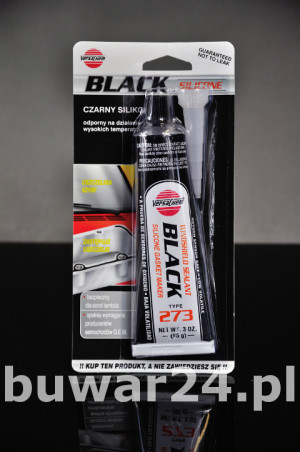BLACK SILICON 315C - Silikon czarny