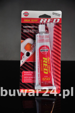 RED SILICON 343C - Silikon czerwony