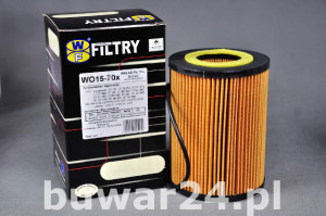 WKŁAD FILTRA OLEJU WO15-70X / WO1570X
