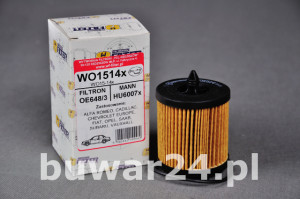 WKŁAD FILTRU OLEJU WO15-14X/WO1514X
