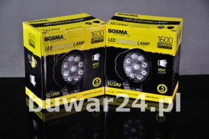 LAMPA ROBOCZA LED 12/24V /6148/ OKRĄGŁA 30°