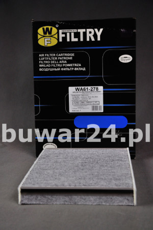 FILTR KABINOWY WĘGLOWY WA61-278 / WA61278