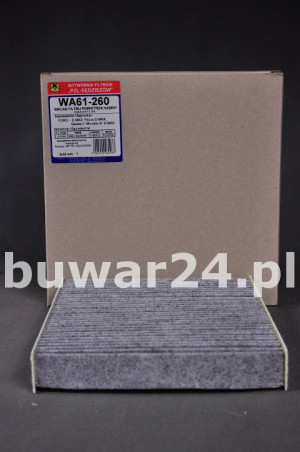 FILTR KABINOWY WĘGLOWY WA61-260 / WA61260