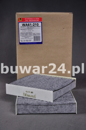 FILTR KABINOWY WĘGLOWY WA61-210 / WA61210