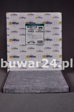 FILTR KABINOWY WĘGLOWY WA61-116 / WA61116