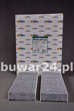 FILTR KABINOWY WĘGLOWY WA61-307 / WA61307