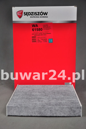 FILTR KABINOWY WĘGLOWY WA61-580 / WA61580