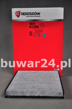 FILTR KABINOWY WĘGLOWY WA61-286 / WA61286