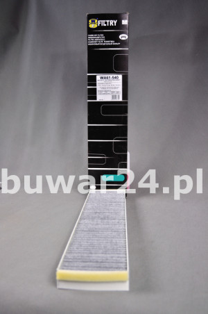 FILTR KABINOWY WĘGLOWY WA61-540 / WA61540