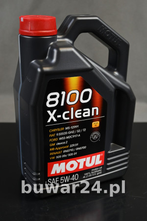 MOTUL 8100 X-CLEAN C3 5W40 4L