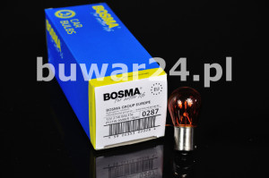 ŻARÓWKA /0287/ 12V 21W ŻÓŁTA