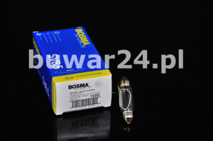 ŻARÓWKA /1680/ 12V 5W C5W RURKA