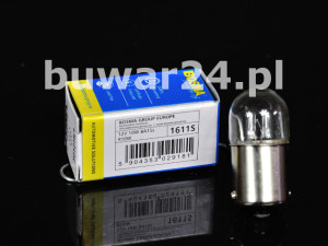 ŻARÓWKA /1611s/ 12V 10W BA15s R10W