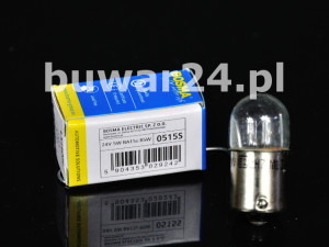 ŻARÓWKA /0515S/ 24V 5W