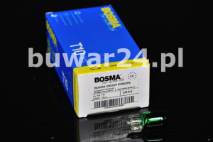 ŻARÓWKA /3844/ 12V 5W T10 GREEN