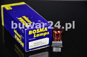 ŻARÓWKA /4377/ 12V 32/2 CP S25q PY27/7W AMBER