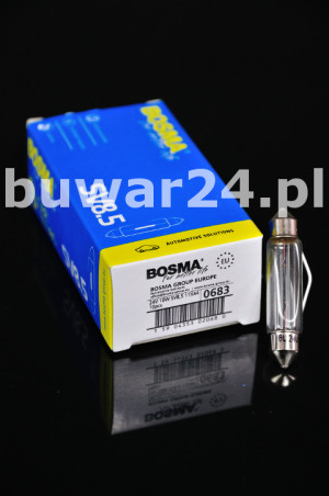 ŻARÓWKA /0683/ 24V 10W RURKA SV8,5