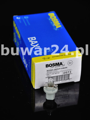 ŻARÓWKA /0973/ 24V 1,2W B8,5D