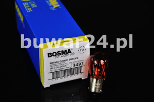 ŻARÓWKA /3493/ 24V 21W ŻÓŁTA