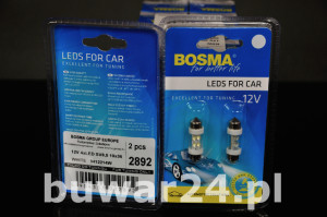 ŻARÓWKA /2892/ 12V 4xLED SV8,5 WHITE