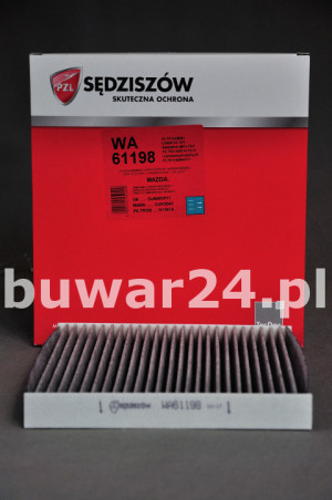 FILTR KABINOWY WĘGLOWY WA61-198 / WA61198