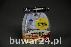ŻARÓWKA /6371/ EXCLUSIVE FIRE MAX POWER 12V 100/90W Pt43 H4