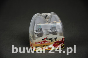 ŻARÓWKA /6364/ EXCLUSIVE FIRE MAX POWER 12V 100W H3