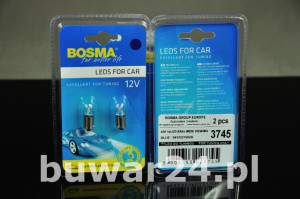 ŻARÓWKA /3745/ 12V 1xLED BA9s WIDE ( 2W )