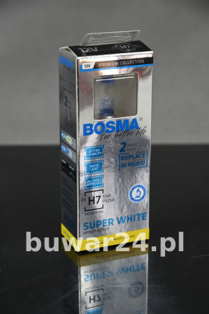 ŻARÓWKA /3691/ SUPER WHITE 12V 55W H7