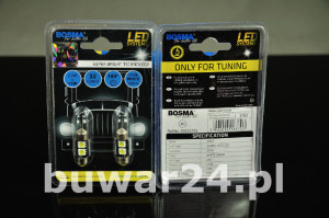 ŻARÓWKA /3703/ 24V LED SMD5050 SV8,5 BIAŁY