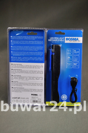 LATARKA DŁUGOPISOWA LED 150 Lm ład.USB