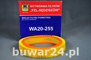 FILTR POWIETRZA WA20-255 / WA20255