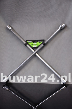 KLUCZ KRZYŻOWY DO KÓŁ 17/23 MM