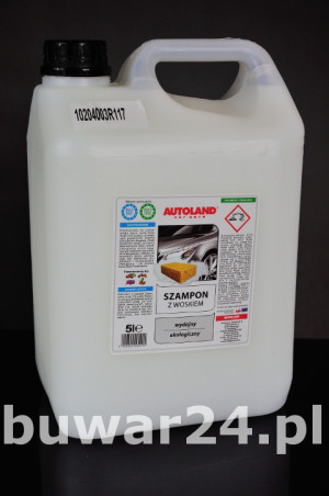 SZAMPON SAMOCHODOWY Z WOSKIEM 5L