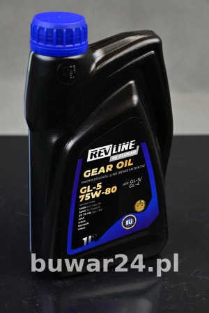 REVLINE SEMISYNTHETIC GL-5 75W80 1 L
