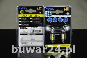 ŻARÓWKA /3741/ 12V LED 3xSMD SV8,5 white double polarity
