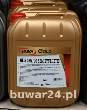 JASOL GOLD GL-5 75W90 SEMISYNTHETIC 20L