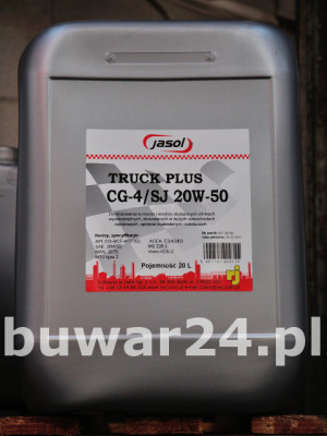 TRUCK PLUS CG-4 SJ 20W50 20L
