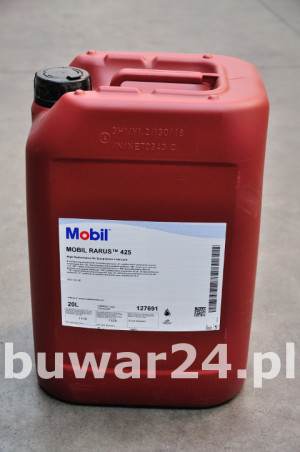 MOBIL RARUS 425 20L (SPRĘŻARKI ŚRUBOWE)